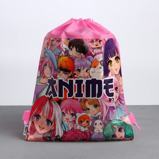 Сумка для обуви Мир аниме, полиэстер, размер 41х31 см - Artfox фото 3