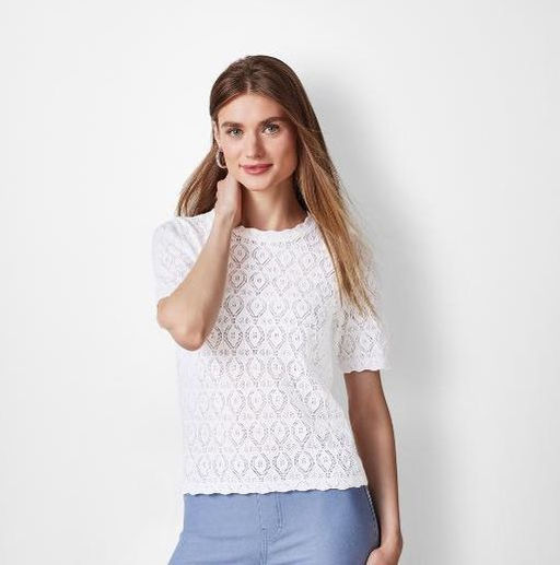 Женский ажурный пуловер Esmara