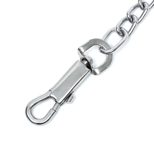 Цепь для привязи собак мелкокалиберная, 1,8 м, толщина проволки 3,5 мм - Пижон фото 4