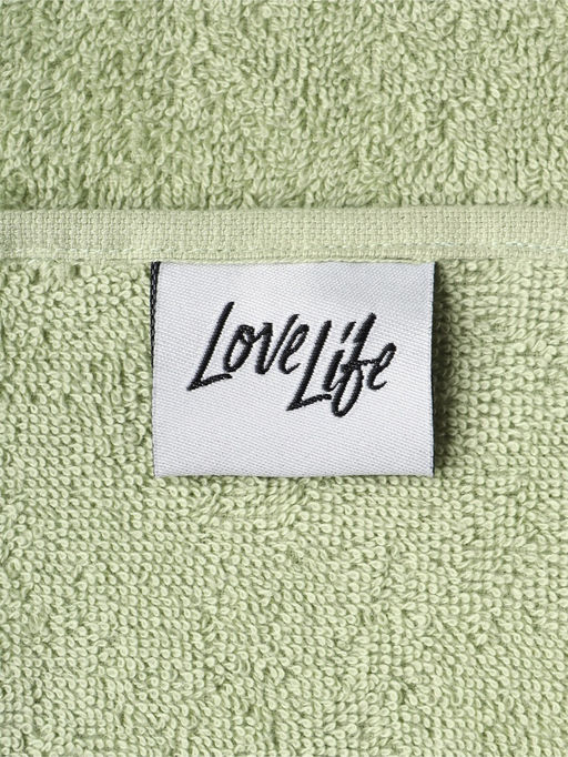 Полотенце махровое LoveLife «Танами» 50×80 см, мятное, 100% хлопок, 430 г/м²