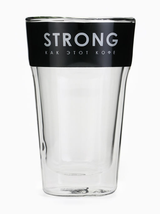 Стакан с двойным дном Strong, 450 мл - Дорого внимание фото 2