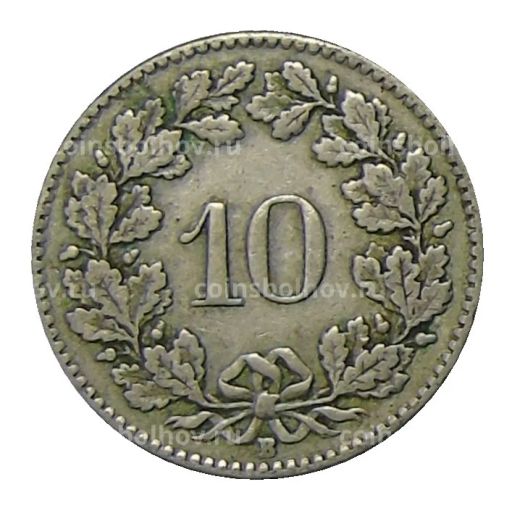 10 раппенов 1925 года Швейцария