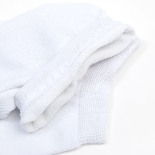 Цена за 2 шт. Носки мужские укороченные MINAKU «Бамбук», цвет белый, размер 40-41 (27 см)