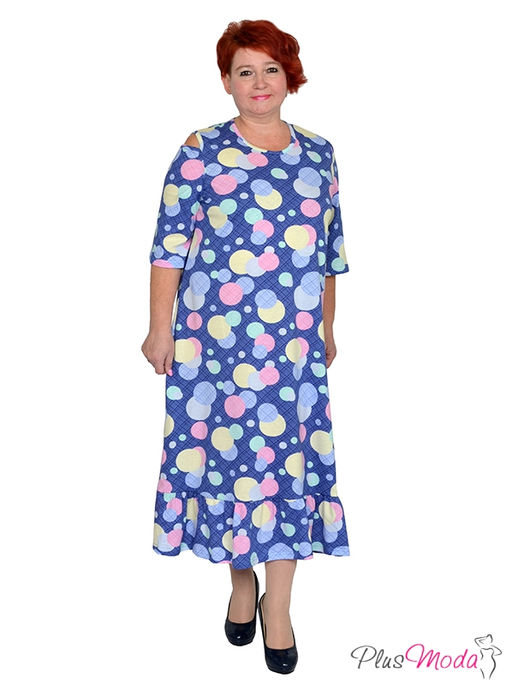 Платье Модель №1513 размеры 44-84 - Plusmoda фото 2