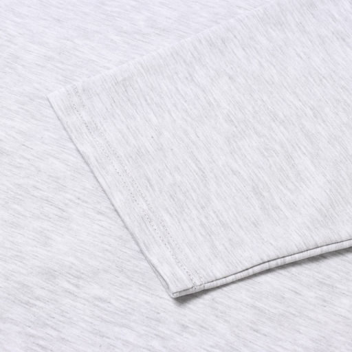 Футболка оверсайз с нашивкой женская MINAKU: One Most Brand, серая меланж, размер 46