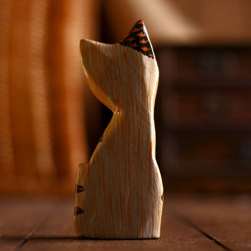 Сувенир «Котёнок», 12×5×2.5 см, дерево