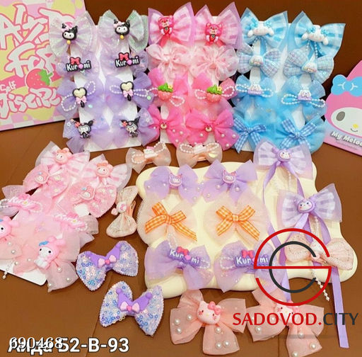 Набор милых детских заколок для волос