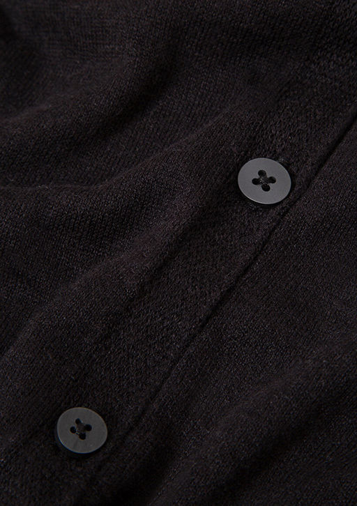 Dugmeli Siyah H?rka - Mavi фото 7