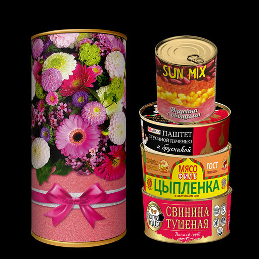 Подарочный набор для бабушки №1 в ТУБУСЕ