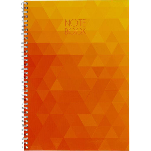 Бизнес-тетрадь Attache Cristal,80л,клет,А4,спир,обл.мел.карт