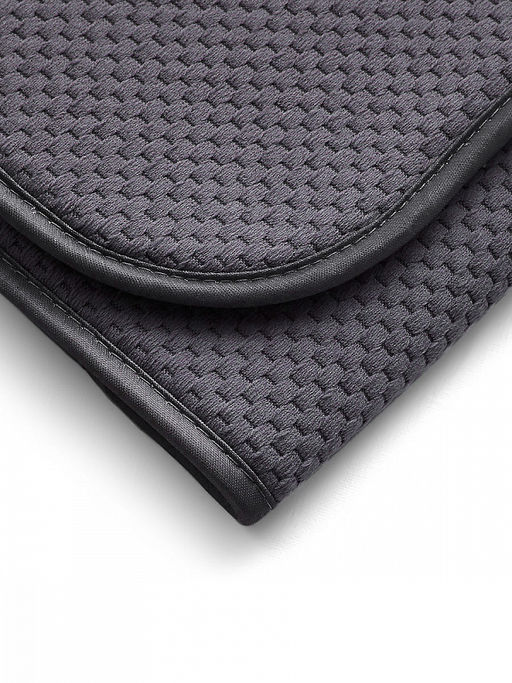 Коврик для сушки посуды 38x51 темно-серый полиэстер