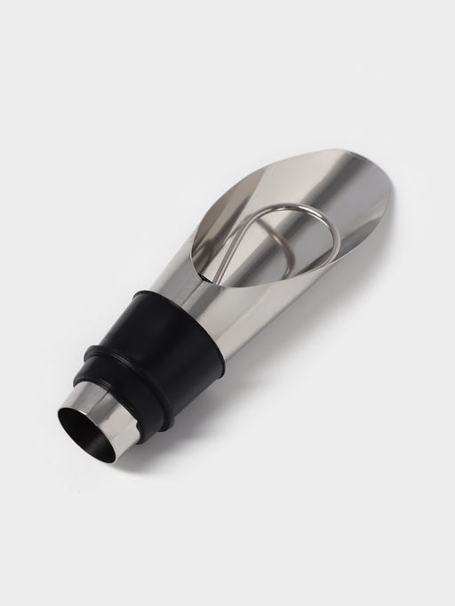 Набор для вина BellaTenero Тропики, 4 предмета: штопор, пробка, аэратор, каплеулавливатель, нержавеющая сталь  фото 3