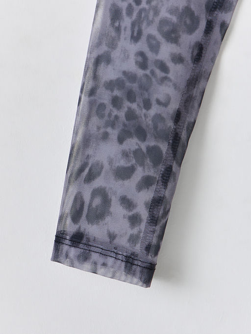 Лонгслив укороченный женский серый из сетки - Mark formelle фото 6