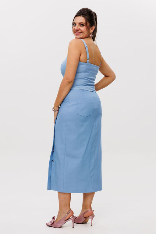 Юбка ANELLI 1453 небесная симфония  фото 4