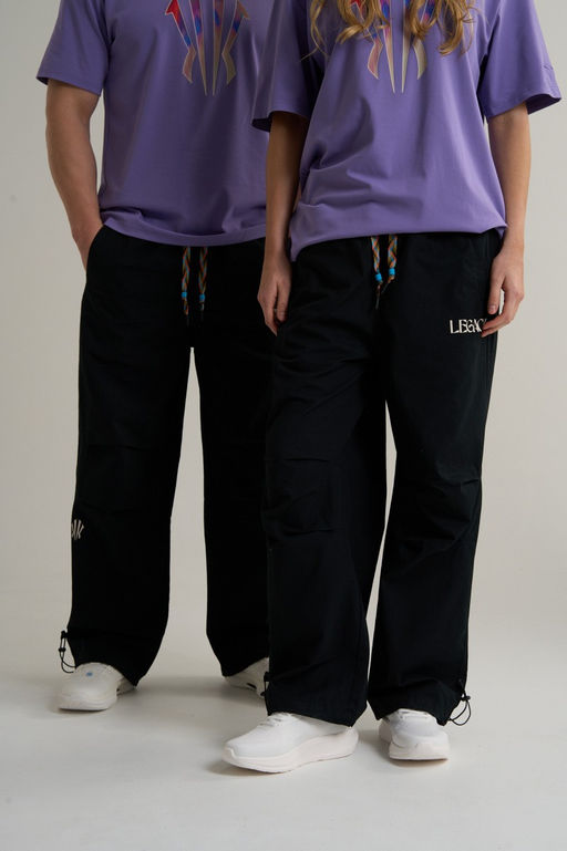 Брюки текстильные Черный KAI Woven Casual Pants - Anta фото 2