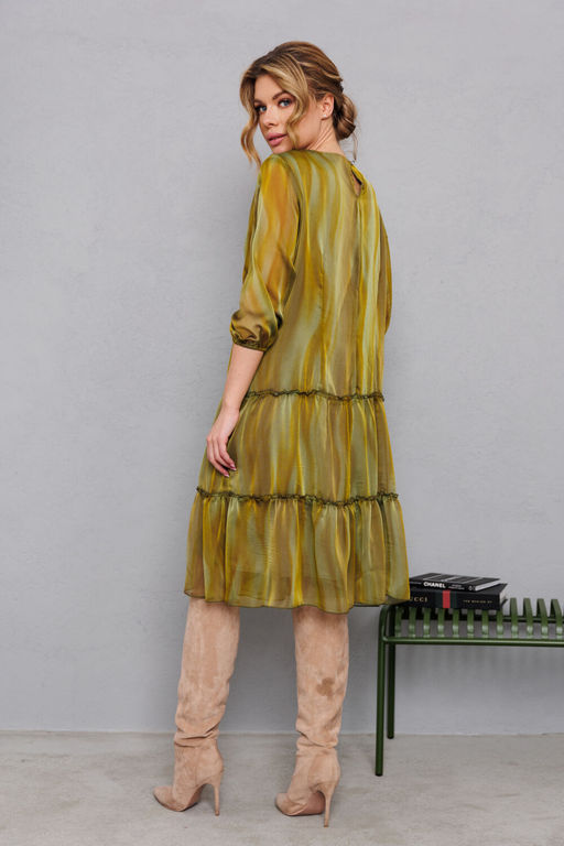 Платье AMORI 9824 трава  фото 5