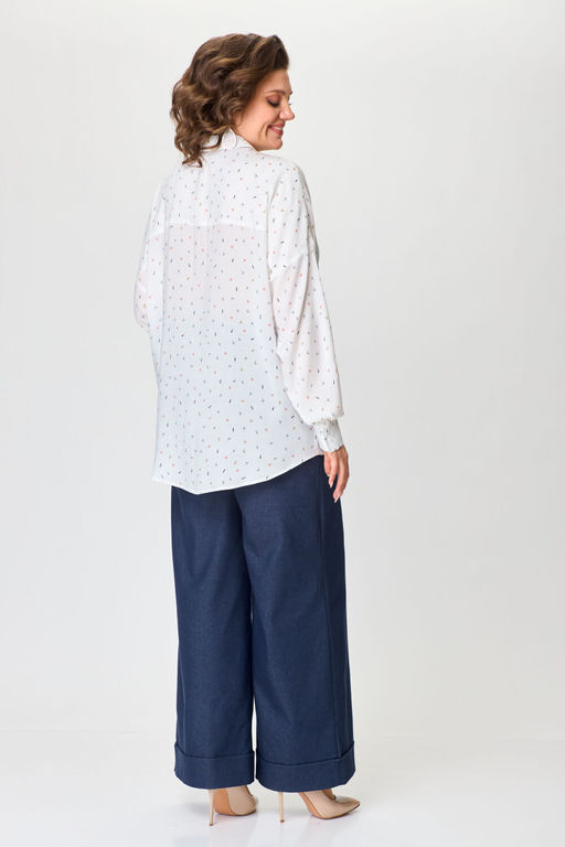 Блуза Michel Chic 769/1 белый  фото 2