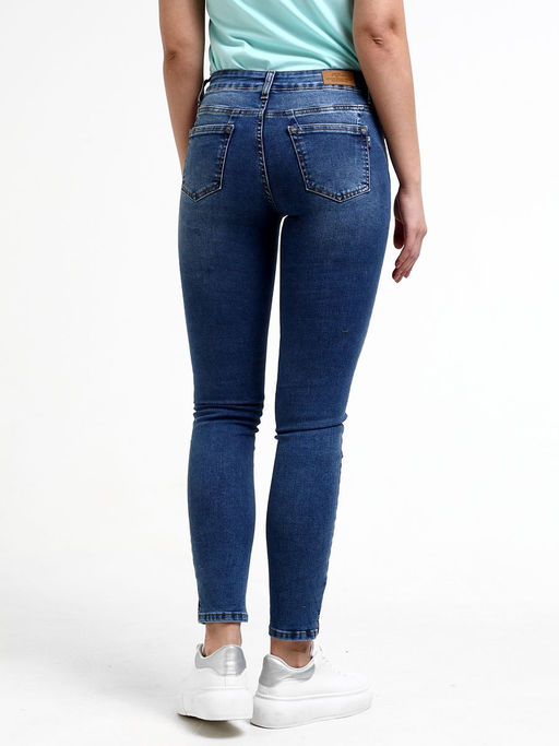 Женские джинсы _ 19740 - F5 фото 4