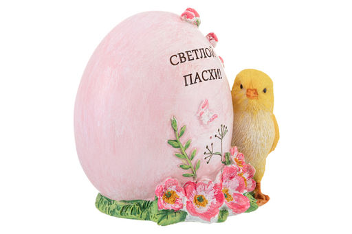 Фигурка декоративная 10,5*8,5*10 см "Цыпленок и яйцо"