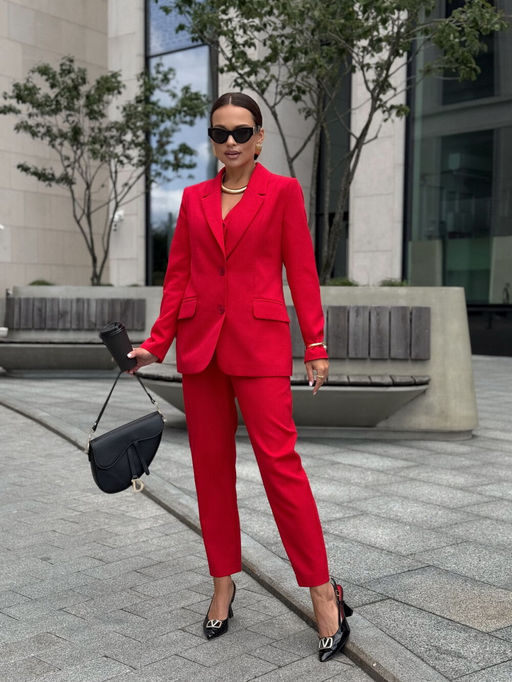 Костюм DilanaVIP 2120-Р красный