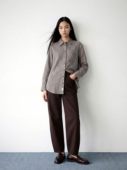 Barrel Fit Kad?n Jean Pantolon