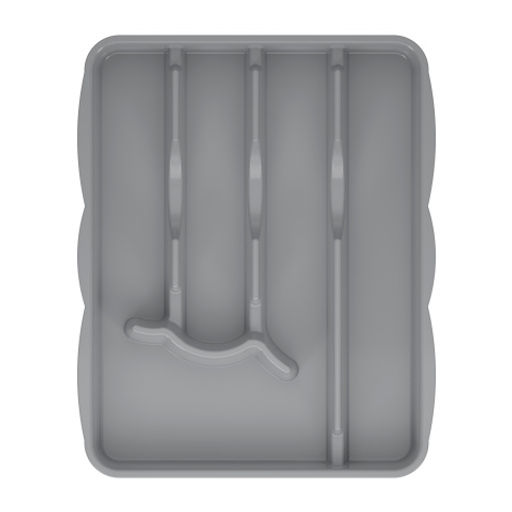 Цена за 2 шт. Лоток для столовых приборов (серый) М8517
