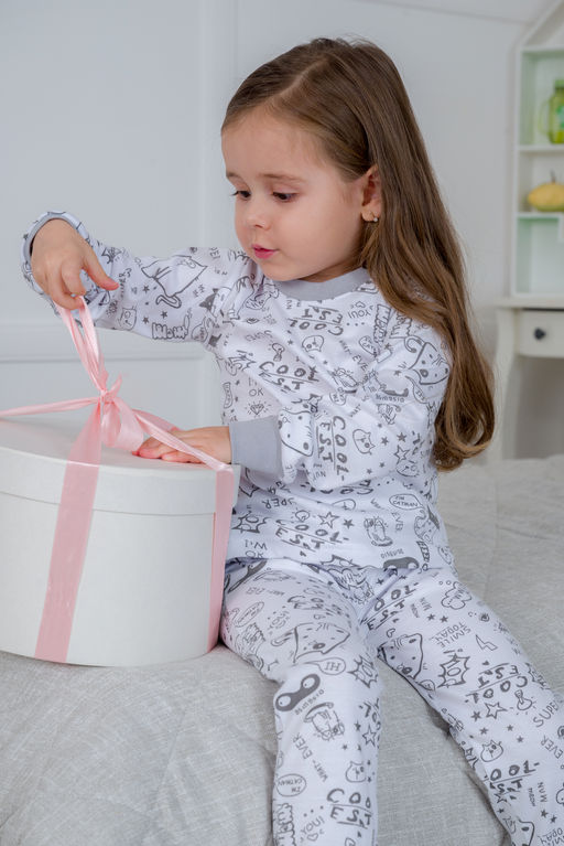 Пижама детская из интерлока пенье Дрёма котик - Амадэль фото 29