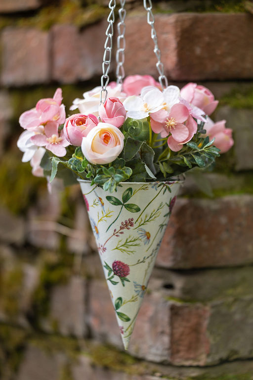 Заготовка для декорирования Love2art MG-017 кашпо оцинкованный металл 16 х 9 х 9 см СК/Распродажа 9х16 подвесное  фото 3