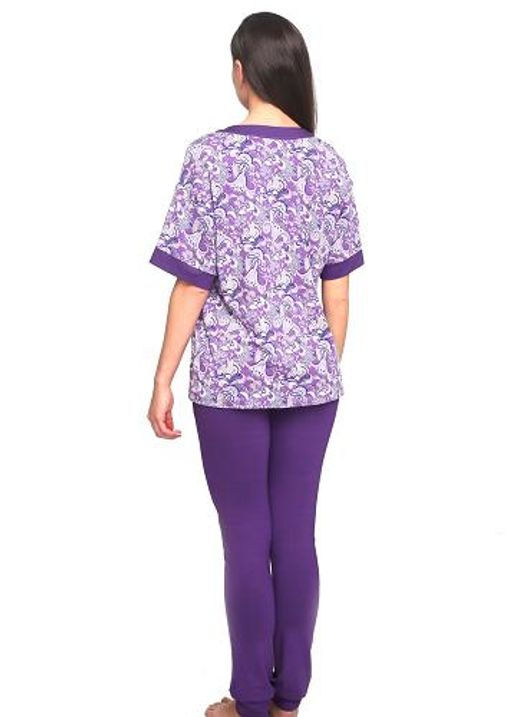 LP16-552/1 Пижама женская Узоры