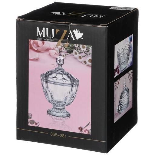 БАНКА ДЛЯ ВАРЕНЬЯ С КРЫШКОЙ 300 МЛ. 11*11 СМ. ВЫСОТА=16 СМ. КОЛЛЕКЦИЯ MUZA - Lefard фото 2