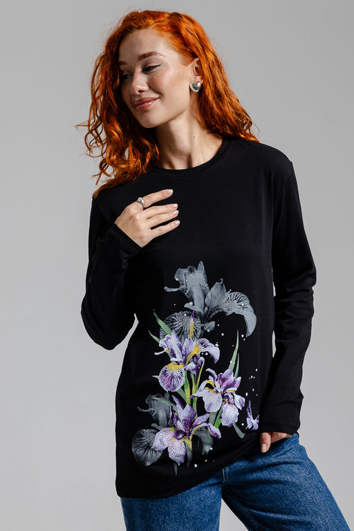 8527 футболка с дл.рукавом унисекс - Натали фото 7