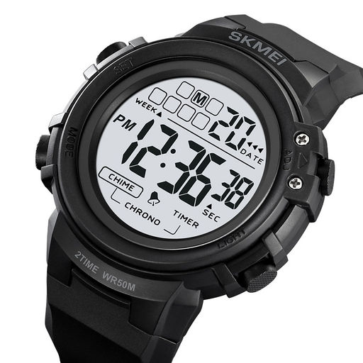 Часы наручные Skmei мужские электронные спортивные 2260black-white