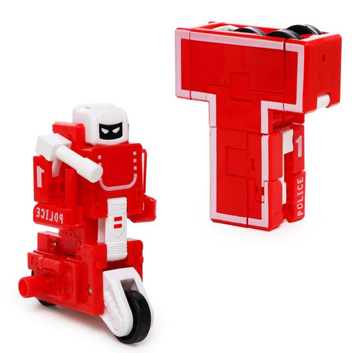 Набор роботов «Алфавит», трансформируются, 7 букв, собираются в 1 робота