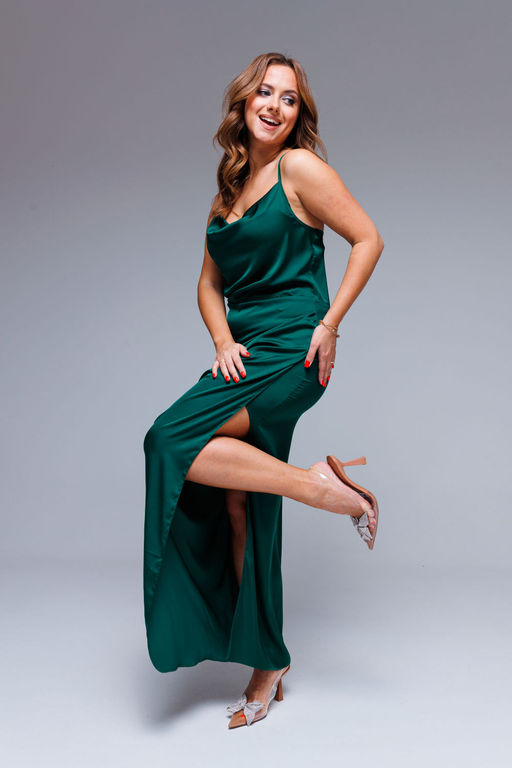 Платье AURA 3232-176-Р изумруд