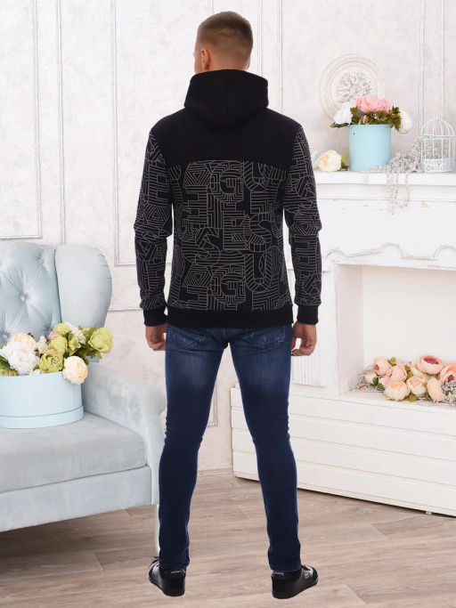 Рик(черн) Толстовка 70% хлопок,30% пэ