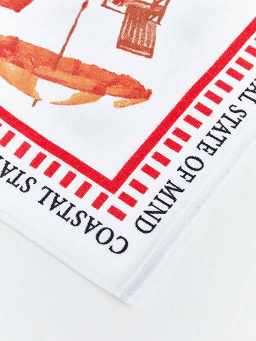 Пляжное полотенце с рисунком 70x150 см