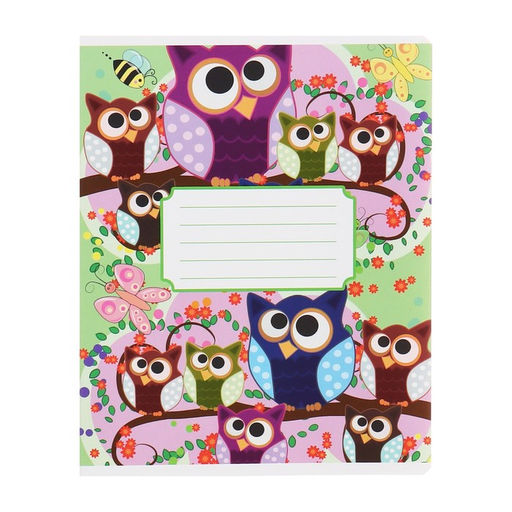 Комплект тетрадей из 10 штук, 12 листов в линию Calligrata "Яркий микс", обложка мелованная бумага, ВД-лак, блок офсет, 5 видов по 2 штуки