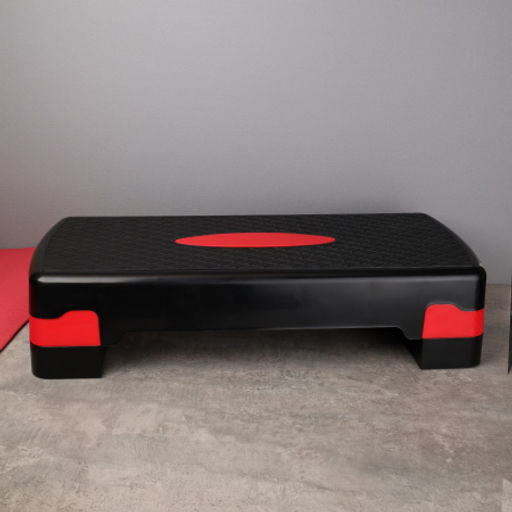 Степ платформа для фитнеса Woohooo StepFit S1 / 68см / красный / уп 5 - ГалеонТрейд фото 2