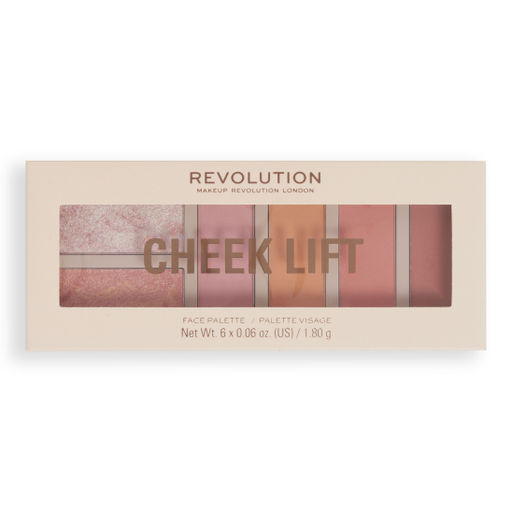 Палетка для макияжа: румяна/хайлайтеры Cheek Lift Palette, Pink Energy 6745710