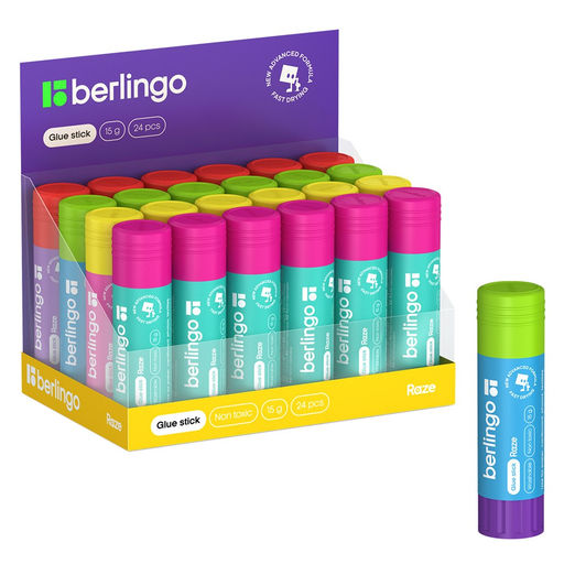 Клей-карандаш Berlingo "Raze" 15гр. (FPp_15017)