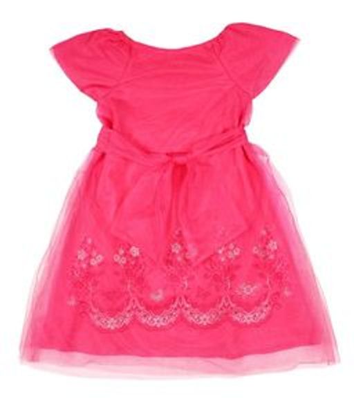 CRB wear/CAJ 61524 Платье для девочки, малиновый/Ex.Cherubino фото 2