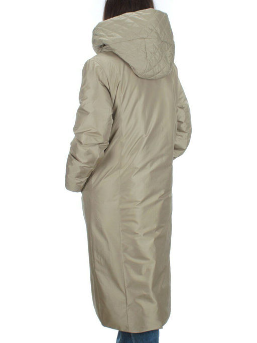 EAC327 OLIVE Пальто зимнее женское (200 гр. холлофайбера) - Fashion фото 4