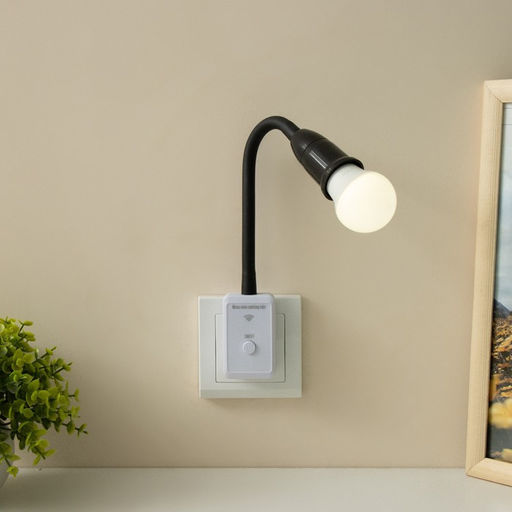 Бра с ПДУ «Синди» Е27 15 Вт черный 4×2×33 см