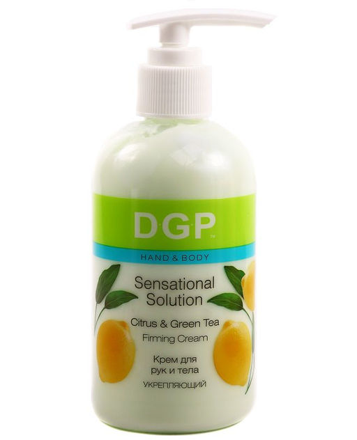 Domix Green Professional Крем для рук и тела укрепляющий / Citrus & Green Tea, 260 мл  фото 2