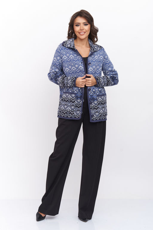 Жакет С 1517/индиго (1275) - Злата Стиль фото 5