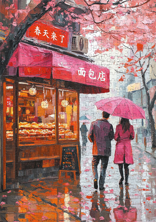 ФРЕЯ Пазл 1000 элемент. PZL-1000/86 Весна в Шанхае