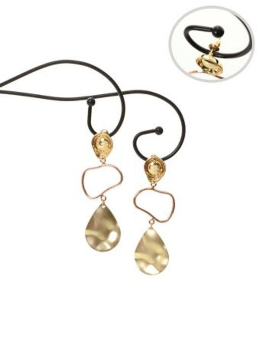 Серьги металл / 859 /уп 12/ - Галеонтрейд фото 2