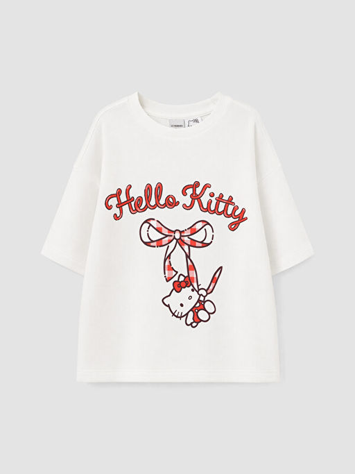Hello Kitty Bask?l? K?z ?ocuk Pijama Tak?m?