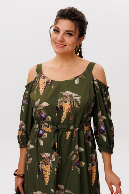 Платье ANELLI 1615 виноградная лоза