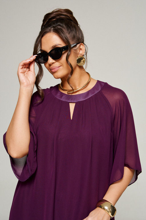 Платье 6325 ежевика - Beautiful and free фото 3